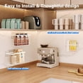thumbnail image 4 of Cabinet Door Lid Organizer 3-Pack, Cabinet Organizers and Storage, Compact Design for Space Optimization-Over the Cabinet Door Organizer for Diverse Storage Solution, 4 of 11