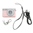 thumbnail image 2 of Mini Keychain Camera, 1080P 12MP Digital Camera with 0.96 Inch Screen, Memory Card, USB Cable, 1080P HD Video Compact Camcorder Pinkish, 2 of 7