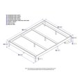 thumbnail image 4 of Atlantic Furniture Concord Grand Lit en Noyer, 4 of 4
