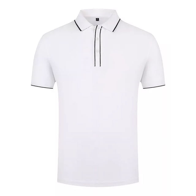 Playera Tipo Polo Manga Corta Casual Elástica Para Hombre