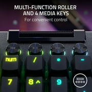 Razer BlackWidow V4 Pro Wired Mechanical PC Gaming Keyboard, Wrist Rest, Chroma RGB, Black