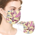thumbnail image 2 of HUGFEGWE 50 Pcs Butterfly Disposable Face_Masks for Adults,Breathable Disposable Facemasks with Butterflies Designs CJB91-40411, 2 of 7