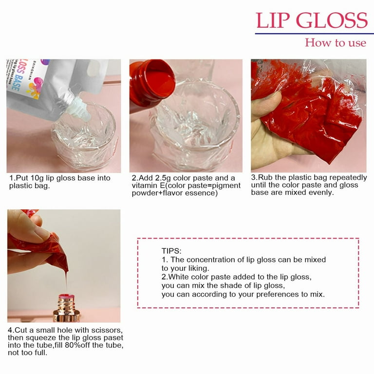 Natural Flavor Essence for Handmade Cosmetic Lip Gloss Base
