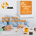 DPDIAN Canvas Boards for Painting 40 Pack, 8 inch x 10 inch Super Value