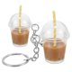 thumbnail image 4 of Milk Tea Keychain Milk Tea Cup Keychain for Keys 2Pcs Portable Backpack Charm, 4 of 4