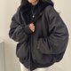 thumbnail image 2 of Chaqueta de algodón con capucha para mujer, abrigo de terciopelo grueso de estilo coreano, ropa de lana de cordero, Invierno, 2 of 3