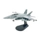 thumbnail image 2 of Avión de juguete modelo F/a-18 a escala 1/100, de aleación de metal, de , para niños, realista, para decoración del hogar, conmemoración de, 2 of 9