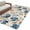 Brown, variant on Blue Flowers Area Rug 6x9 Washable Rug Non Slip Spring Floral Brown Leaves Botanical Retro Beige Large Area Rug Soft Stainresistant Carpet for Living Room Bedroom Home Office Dining Room Nursery
