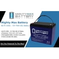 thumbnail image 2 of 12V 75AH GEL Battery Replacement for Pride Mobility Jazzy 1450, 2 of 7