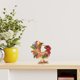 thumbnail image 3 of Joyero figura de pollo esmaltado jinwen Verde, 3 of 5