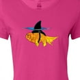 thumbnail image 4 of Inktastic Funny Goldfish with Shark Fin Women's T-Shirt, 4 of 5