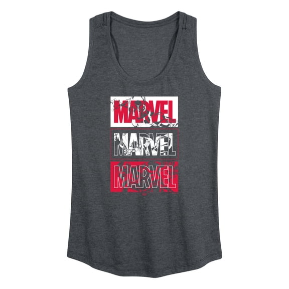 Marvel - Black Panther Stacked Logo - Women's Racerback Tank