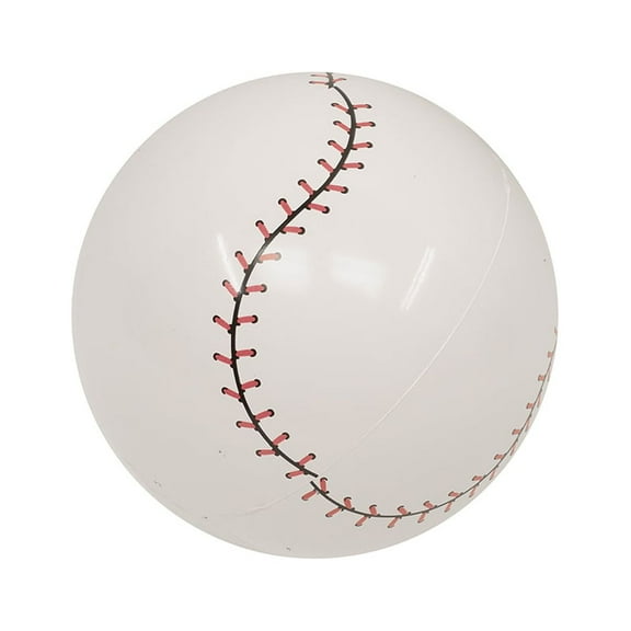 TreasureGurus inflatable Kids FL-FASTBALL Blow Up Baseball, 8"