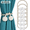 Beige, variant on Vegcoo Magnetic Curtain Tiebacks, Pearl Rope Holdbacks for Windows, Home, Office, and Hotel (6 Pack, White)