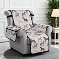 thumbnail image 2 of TSOVTHRID Horse Print Recliner Slipcovers Non Slip Lazyboy Recliner Chair Cover Soft Reclining Sofa Slipcovers with Storage Pocket Furniture Protector Cover for Living Room, 2 of 7