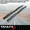 thumbnail image 2 of TrailFX A7084B TFX 5" Oval Straight Side Bars NERF BAR OVAL 5", 2 of 2