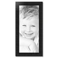 thumbnail image 2 of ArtToFrames 15" x 35" Majestic Black Picture Frame, 15x35 inch Black Wood Poster Frame (WOM-5120),  Pack, 2 of 7