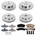 thumbnail image 3 of Power Stop Front and Rear Stock Replacement Brake Pad and Rotor Kit KOE1533, 3 of 8
