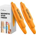 thumbnail image 1 of (2-Pack) Magnetic Stud Finder Wall Scanner, Stud Finder Magnet, Wall Detector Scanner, Compatible with All Drywall Construction, No Batteries Required, Wall-Friendly Construction，Easy to Use, 1 of 6