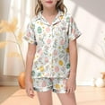 thumbnail image 2 of Children Easter Casual Comfortable And Stylish Short Sleeved Sleepwear Set, 2 of 4