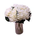 thumbnail image 1 of Arreglo floral de hortensias artificiales blancas extravagantes para la decoración del hogar, 1 of 4