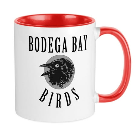 

CafePress - Bodega Bay Birds Mug - Ceramic Coffee Tea Novelty Mug Cup 11 oz