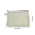 thumbnail image 2 of Small Mesh Travel Pouch Portable Mini Organizer Bag For Sundries Zippered Mesh Cosmetic Bag Lightweight Pouch For Coin Cards And Documents, 2 of 6