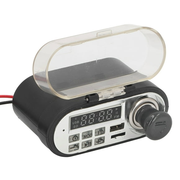 Altavoz de Motocicleta Impermeable, Motocicleta Multifunción USB Phone Premium Sound para exteriores