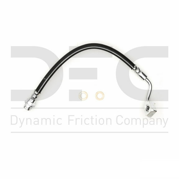 Rear Left Dynamic Friction Company Brake Line Hose 350-47193 For 2011-2013 Chevrolet Impala, 2014-2016 Chevrolet Impala Limited