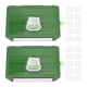thumbnail image 1 of Caja de cebo de inserción de una sola capa, caja de almacenamiento de señuelos, accesorios de equipo de pesca ABS, 2 uds., 1 of 5
