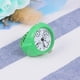 thumbnail image 2 of Anillo de dedo con forma de reloj unisex, de cuarzo, elegante y moderno (verde), 2 of 4