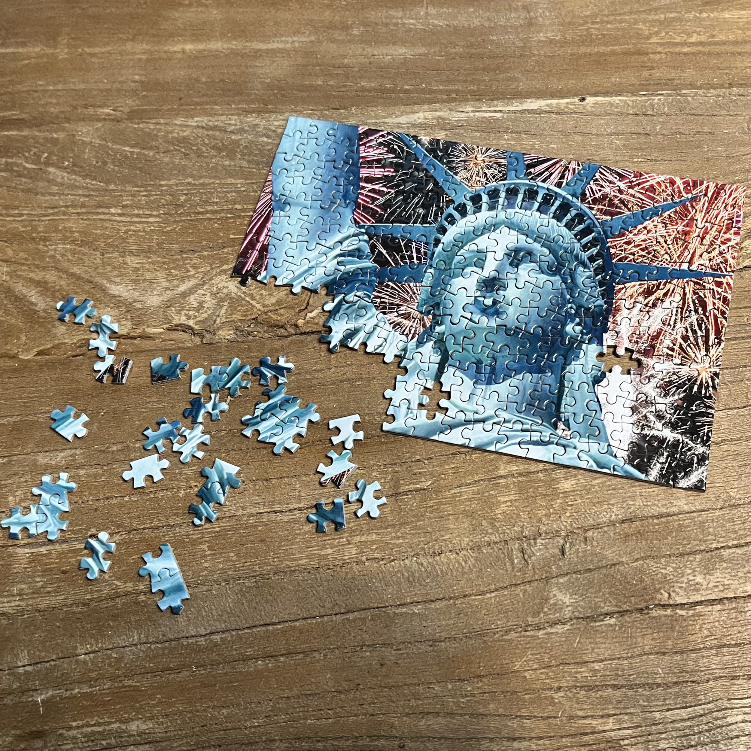 TDC Games World's Smallest Jigsaw Puzzle - Lady Liberty - 4 x 6 inches