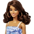 thumbnail image 3 of Barbie Loves the Ocean Fashion Doll, Brunette in Sundress Made from Recycled Plastics, 3 of 7