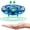 Blue, variant on Mini Hand Drone for Kids Adults,6 Style 360° Drone Mini Helicopter RC UFO Flying Toy Hand Operated Sensory Flying Drone UFO Toy for Boys Girls
