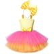 thumbnail image 1 of 3 Layers Lol Surprise Girls Tutu Dress with Big Bow Headband Lol Doll Costumes for Girl Kids Christmas Holiday Dresses New Year3T Gao Jinjia LED, 1 of 2
