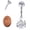 Clear, variant on Gold Belly Button Ring G23 Titanium Hypoallergenic 14G belly ring for Women Men Teardrop Navel Piercing Jewelry 10mm Barbell With Cubic Zircon