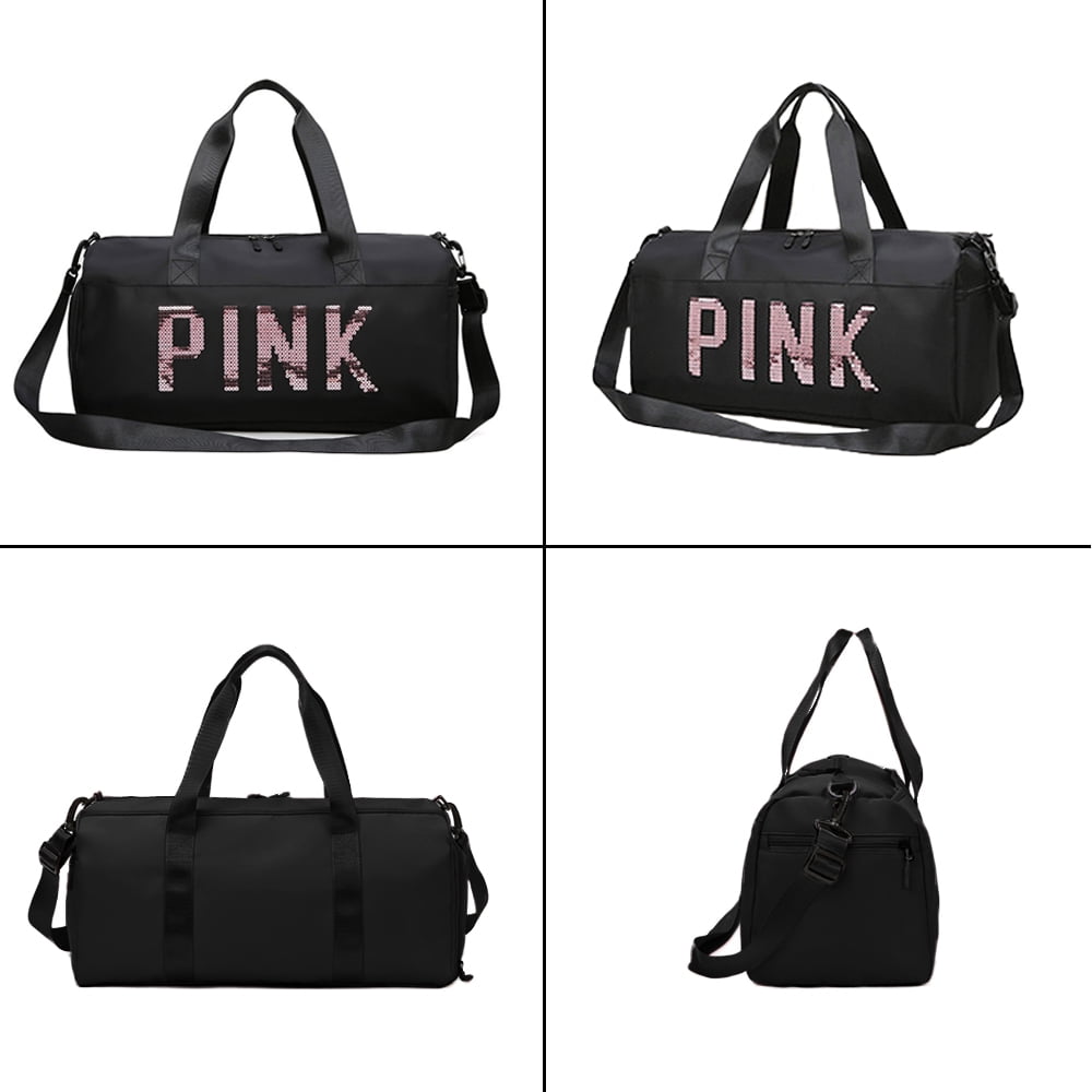 Gym Bag Travel Sports Duffel Bag for Men and Women Weekender Bag Workout Tote Bag with Dry Wet Pocket & Shoes Compartment