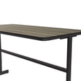 thumbnail image 4 of Correll CST 30" x 60" Metal Adjustable Standing Workstation in Colonial Hickory, 4 of 7