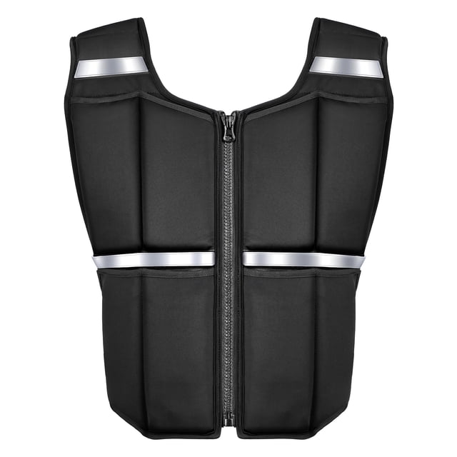 Chaleco pesado ONETWOFIT ajustable de 20 a 45 kg para hombres y mujeres