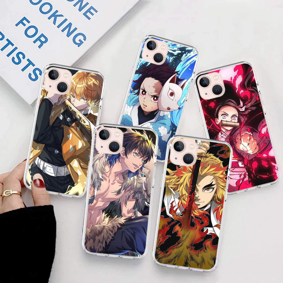 Anime Demon Slayer Transparent Phone Case For Iphone 13 13pro 13 Pro Max 12 12pro For Iphone11 11 Pro Max 6 Plus 6s Plus For Iphone 5 5s Se For Samsung Note For Samsung Note Walmart Com