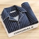 thumbnail image 1 of Pijamas de hombre Pantalones de manga larga de primavera y otoño para hombre Ropa de casa Traje fino de otoño e invierno para hombre, 1 of 5