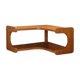 thumbnail image 2 of Estante esquinero de madera de 3 niveles | Organizador de escritorio para cocina, oficina y baño | Estante de almacenamiento compacto para tazas, maquillaje y artículos de tocador | Color café, 2 of 6