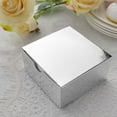 thumbnail image 2 of BalsaCircle 100 Pieces 4"x4"x2" Cake Wedding Favors Boxes Tuck Top Silver, 2 of 8