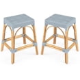 thumbnail image 1 of Home Square 2 Piece Counter Stool Set in Twilight Blue, 1 of 8