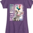 thumbnail image 3 of Moana 2 - Pua Heihei Bootleg - Girl's Toddler And Youth Fitted Short Sleeve Graphic T-Shirt, 3 of 5