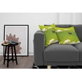 thumbnail image 3 of Ambesonne Nature Throw Pillow Cover 2 Pack, Black Sheep White Goats, 16", Fern Green Cream, 3 of 5