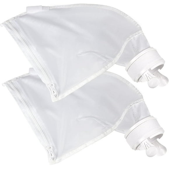 Pool Cleaner Bag,Replacement Zippered Nylon Pouch for Polaris 280 and 480 Pool Cleaner Parts (2 Pack)