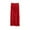 Red, variant on SHTXOZHI Elastic Waist Skirts for Women A-Line Tiered Fringe Solid Color Casual Tassel Skirt