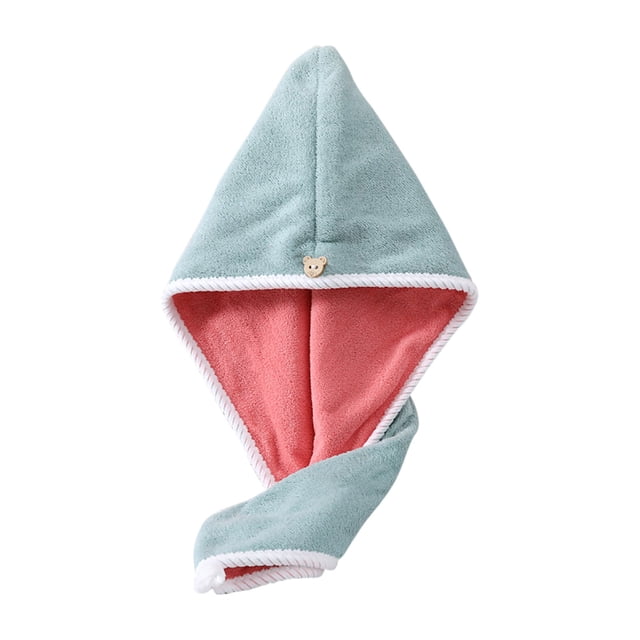 Velvet Thickening To Increase Soft Absorbent Shower Cap Dry Hair Towel