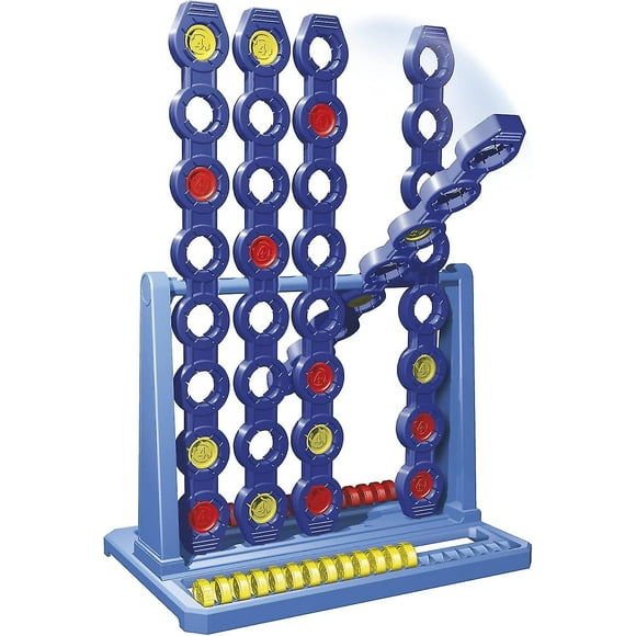 Connect 4 Spin Game Set Traditional Family Fun Board Game Strategy Toys For Kids
